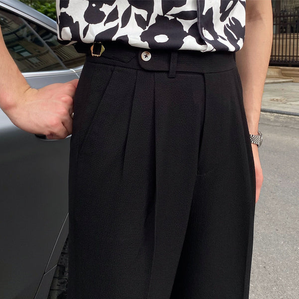 Atelier Pleat-Cuff Trousers