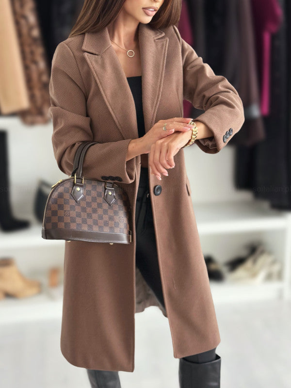 Saville Crest Structured Longline Coat