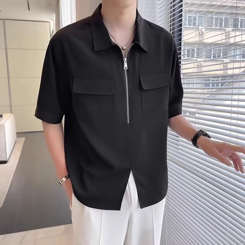 Crest Zip Utility Shirt