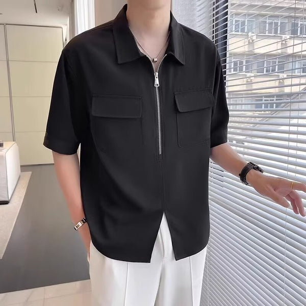 Crest Zip Utility Shirt