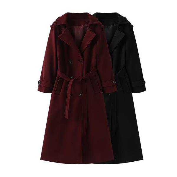 Noir Manor Classic Trench