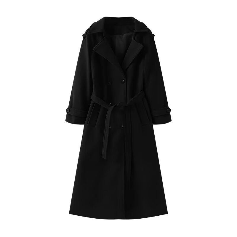 Noir Manor Classic Trench