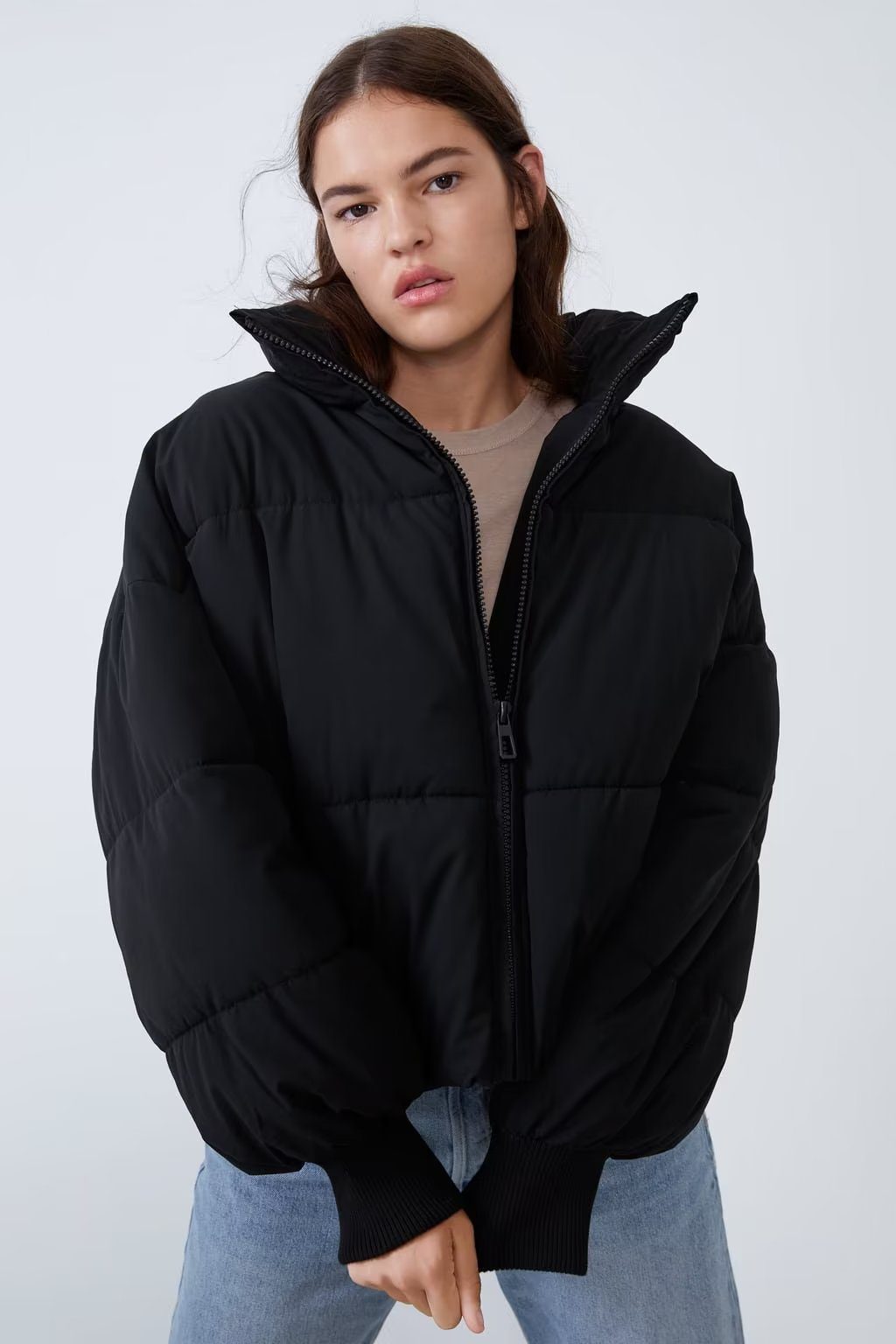 Glacier Cloud Zip Puffer