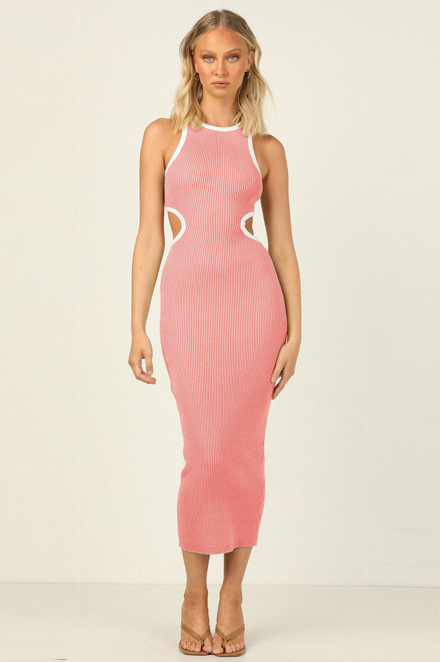 Luna Cut-Out Midi Dress