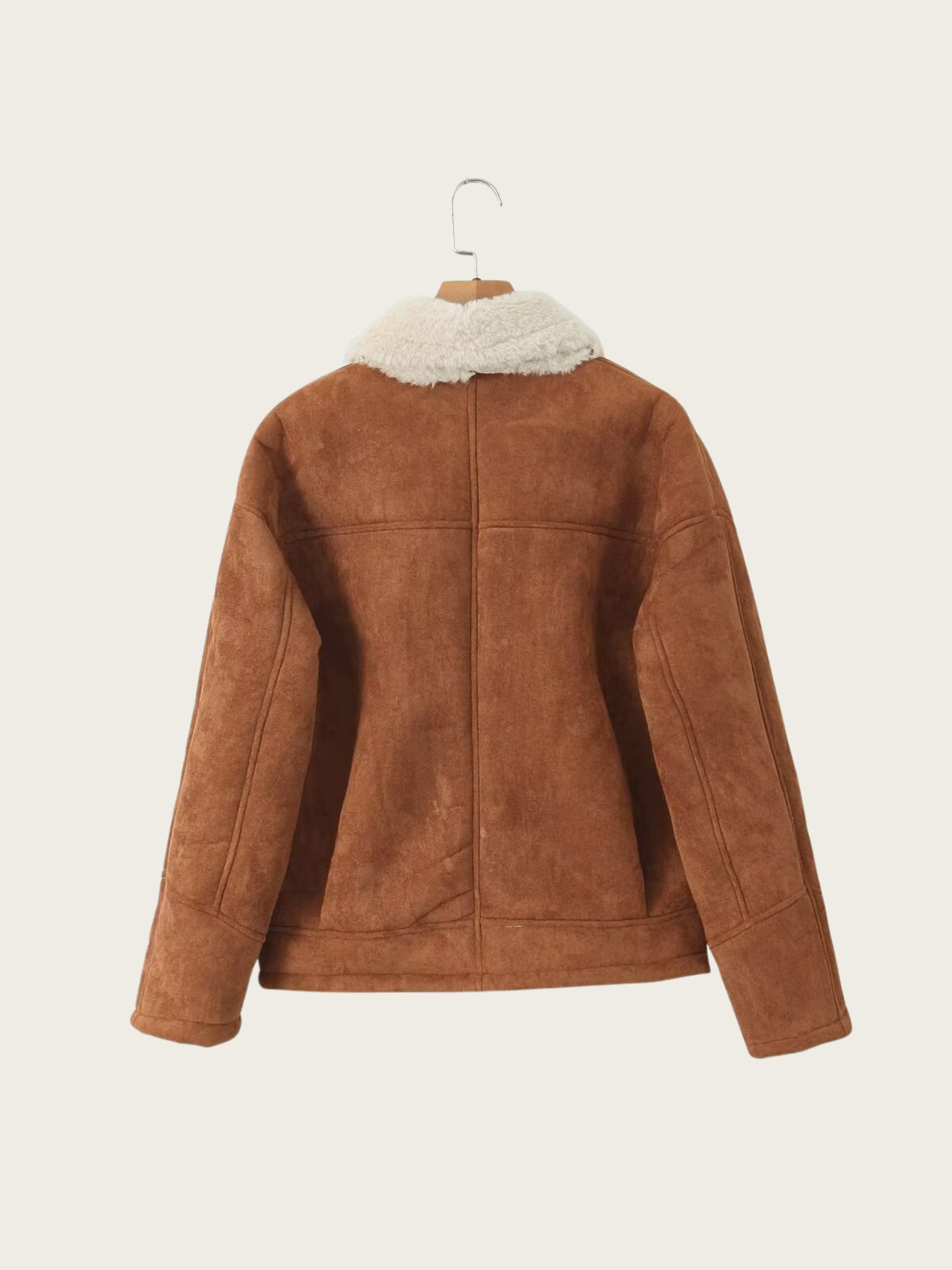 Elowyn Shearling Wrap Jacket