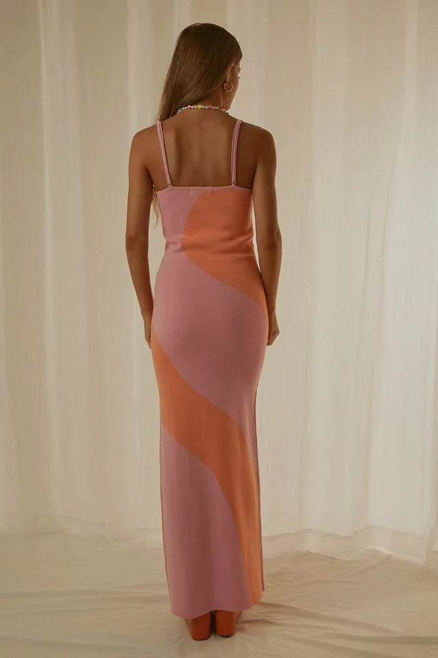 Capri Abstract Maxi Dress