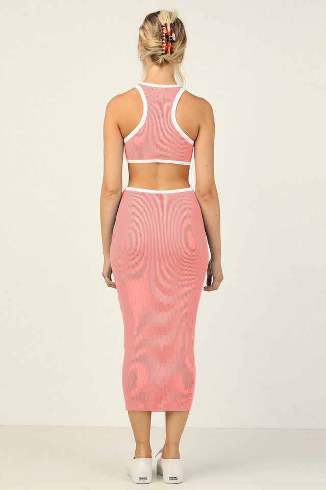 Luna Cut-Out Midi Dress