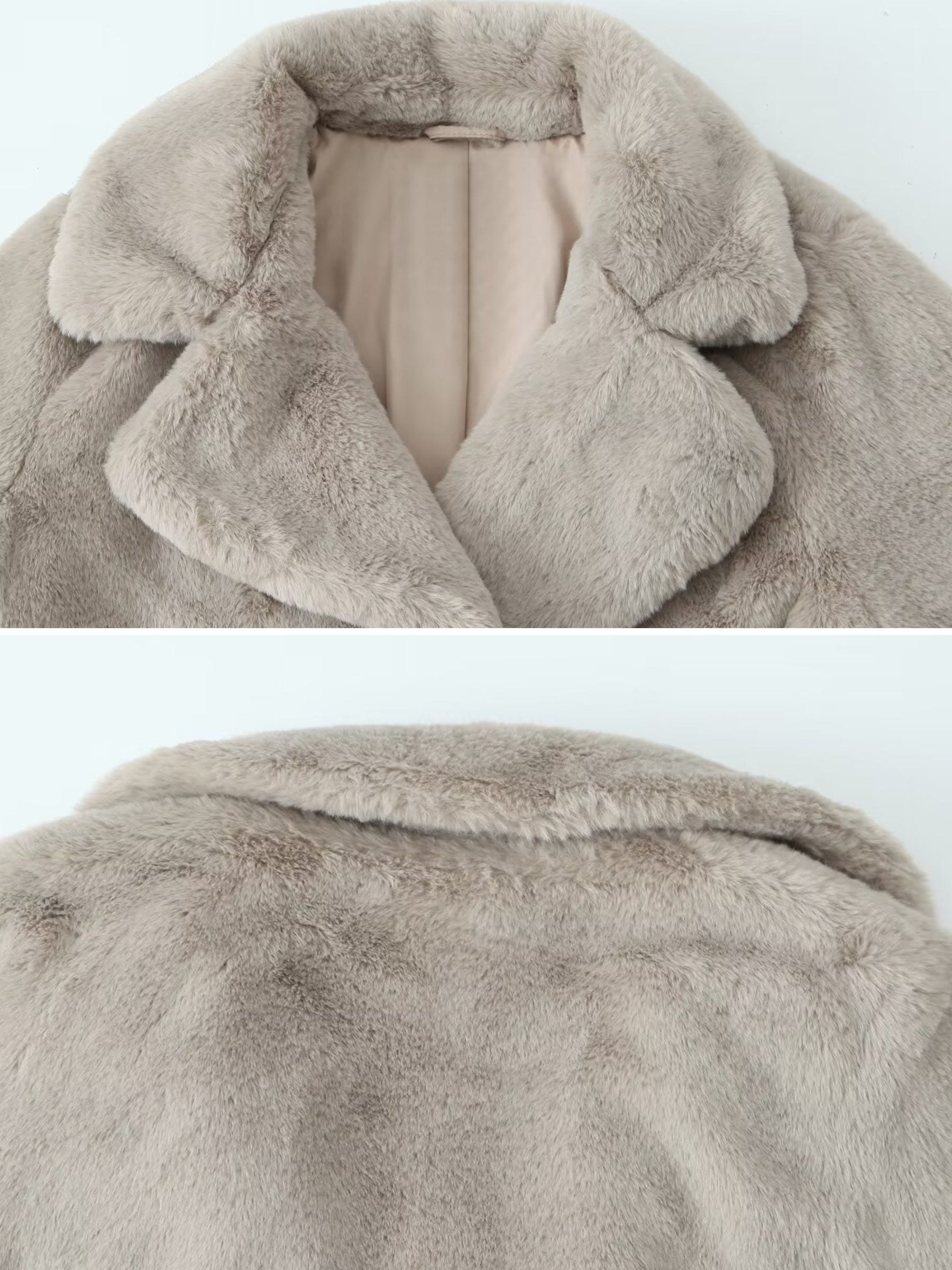 Lunara Plush Overcoat