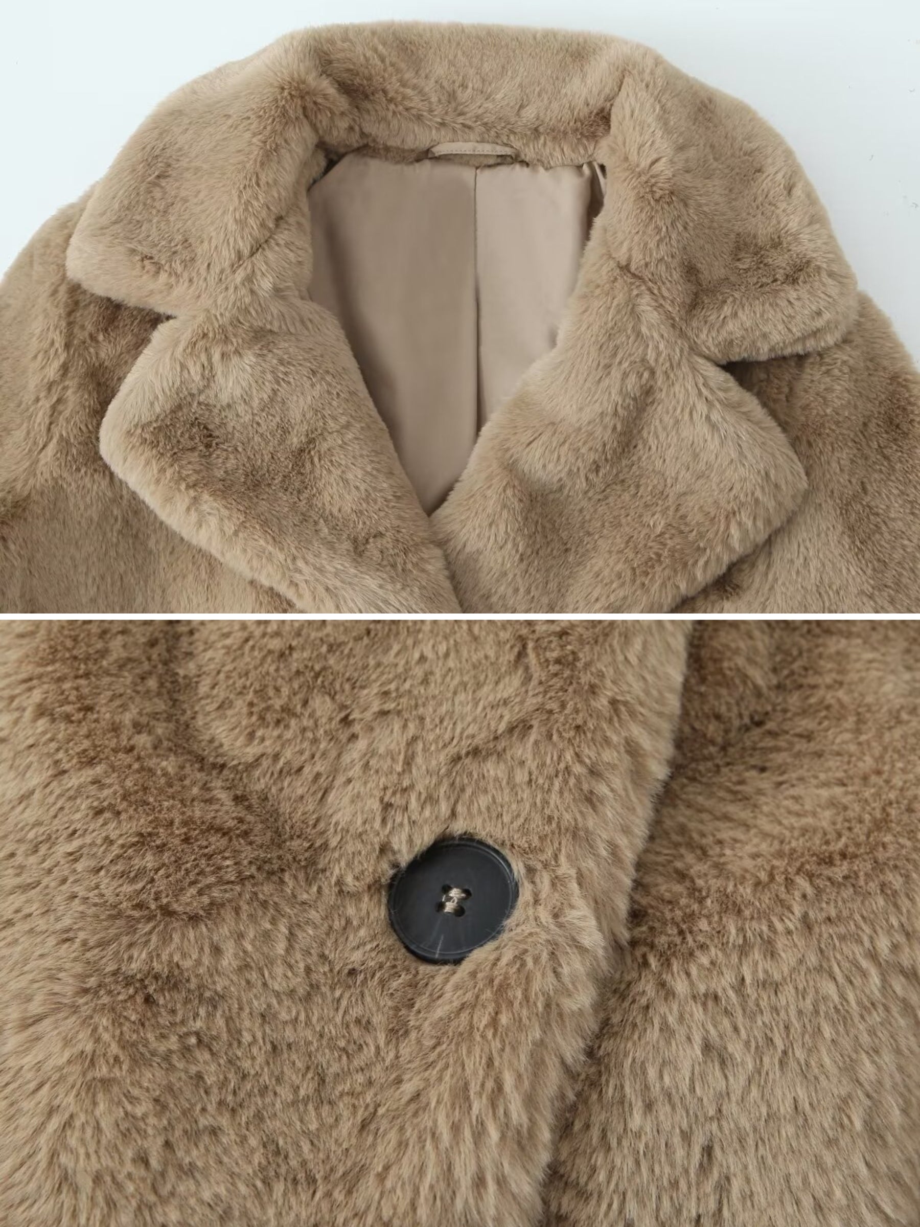 Lunara Plush Overcoat