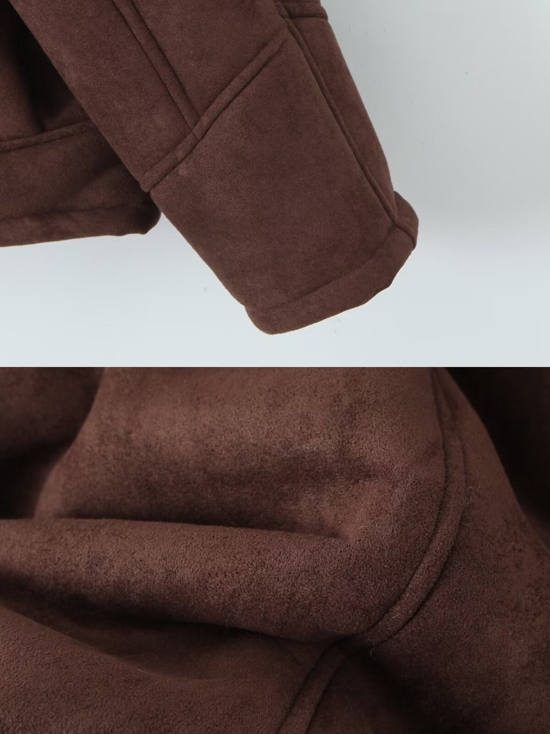 Elowyn Shearling Wrap Jacket