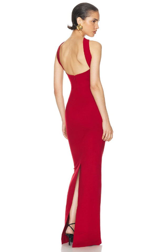 Monaco Scarlet Maxi Dress