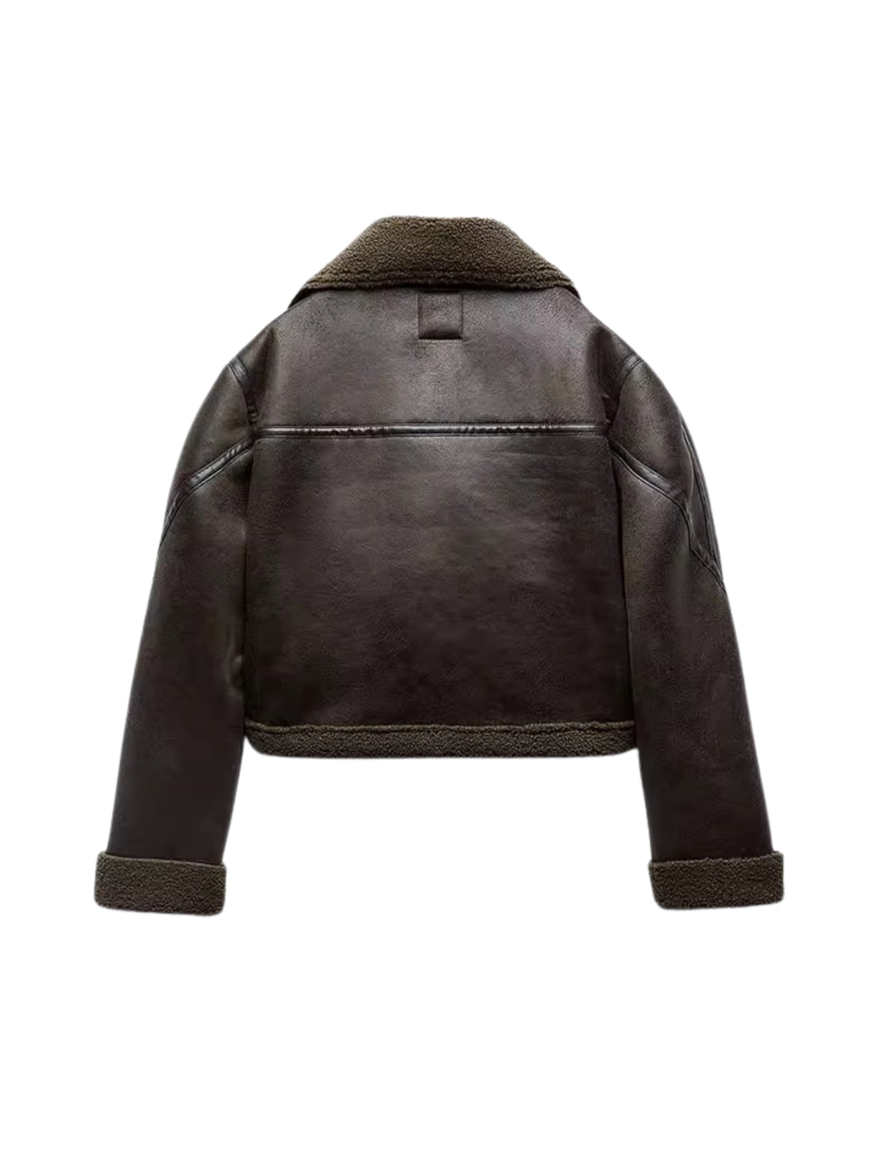 Rowyn Shearling Cropped Jacket