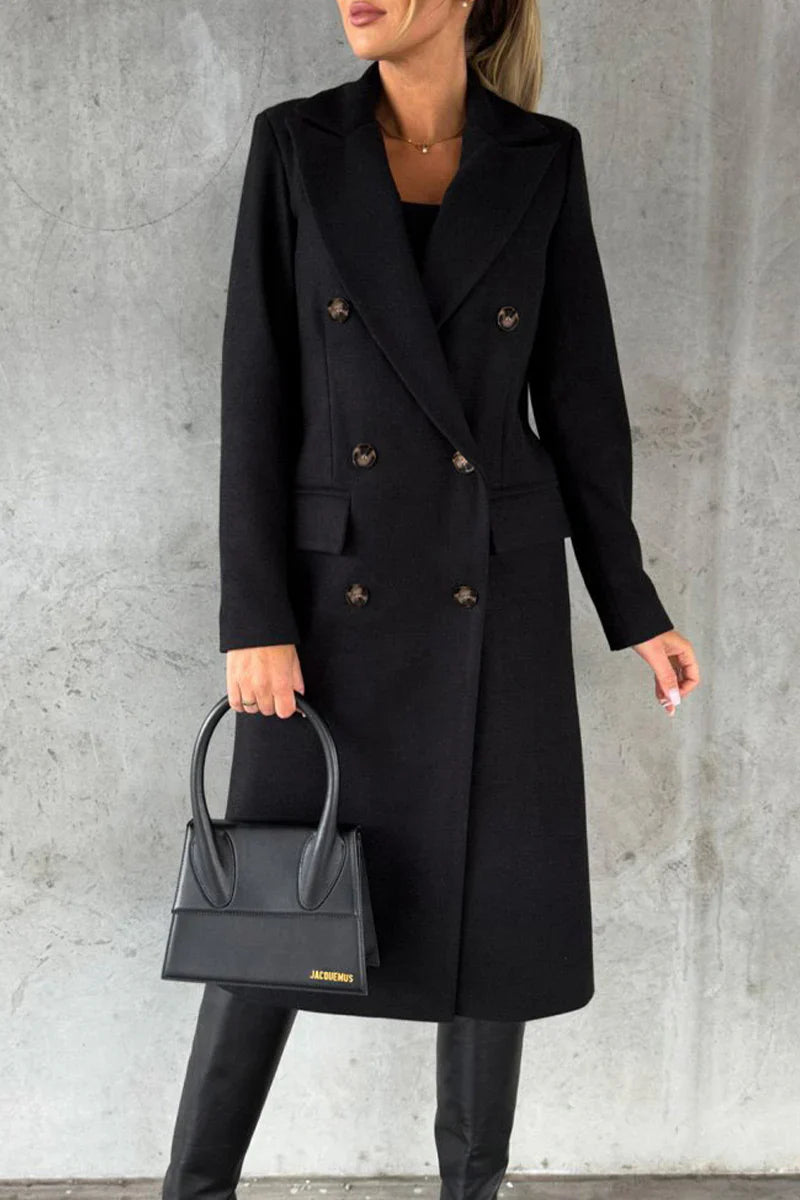 Devon Wool Blend Coat