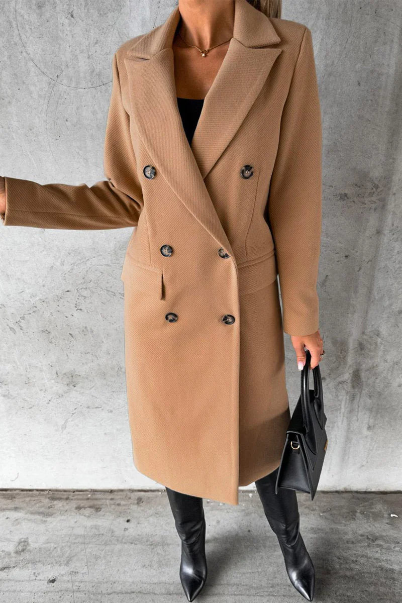 Devon Wool Blend Coat