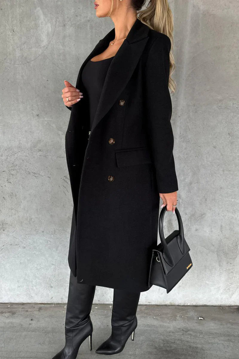 Devon Wool Blend Coat