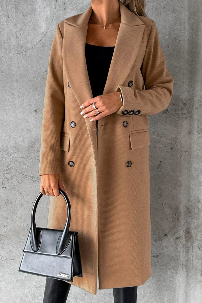 Devon Wool Blend Coat