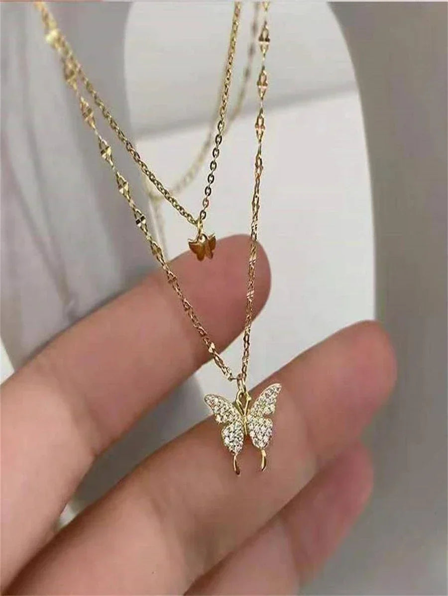 Avenoir Butterfly Necklace