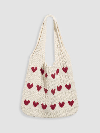 Sweetheart Woven Tote