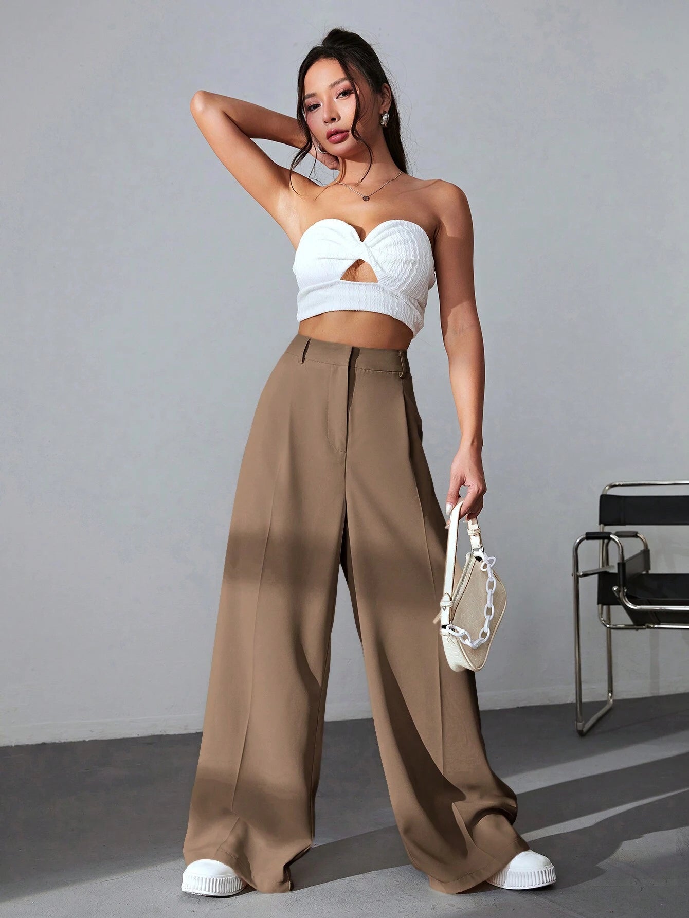 Studio Hour Wide Leg Pants