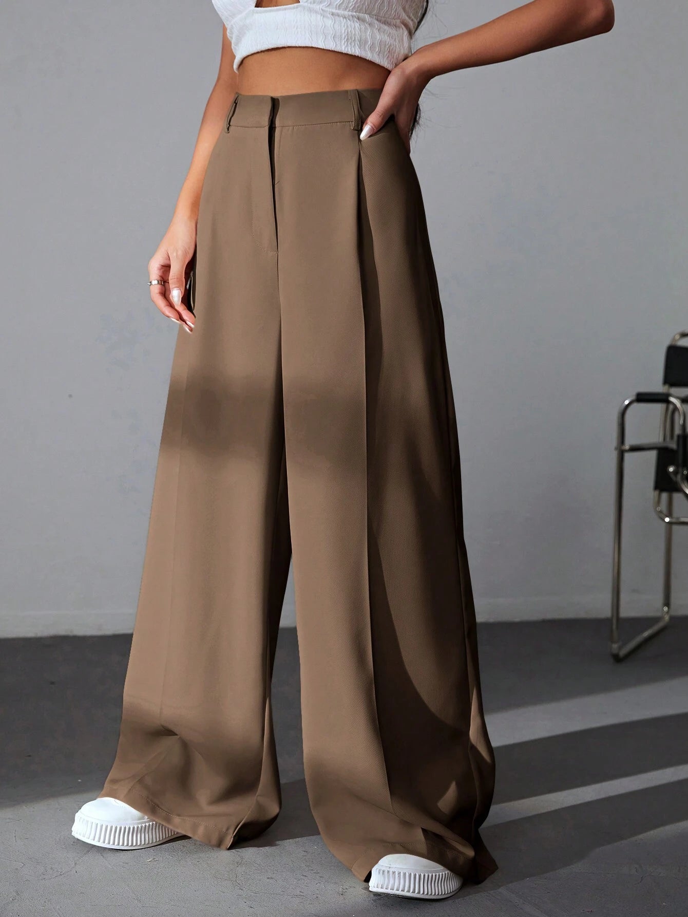 Studio Hour Wide Leg Pants