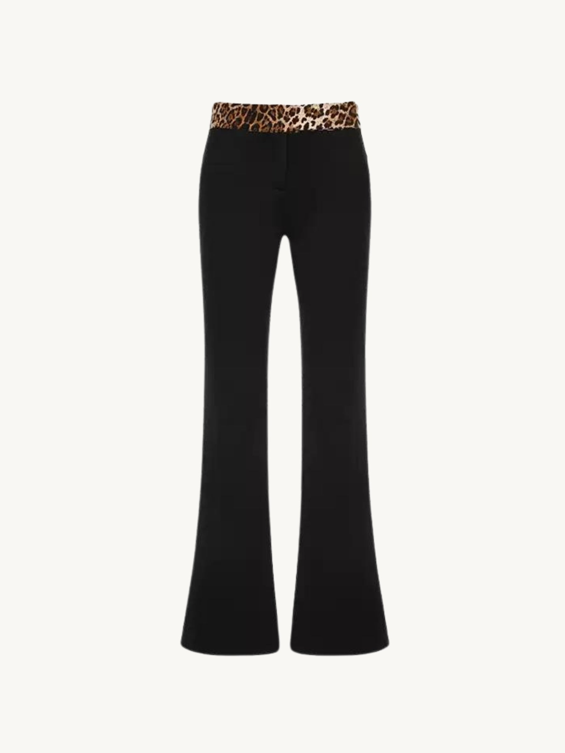 Jaxa Low-Rise Flare Pants