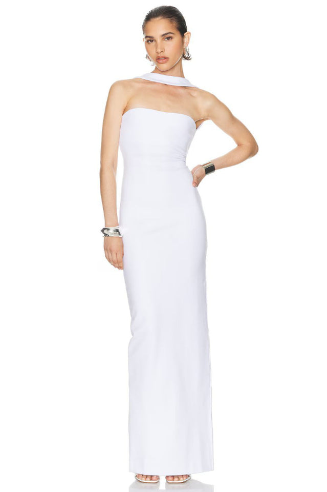 Monaco Scarlet Maxi Dress