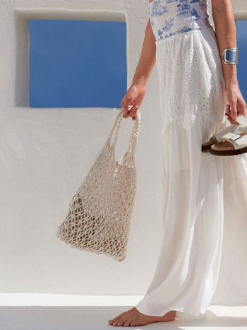 Boho Breeze Crochet Bag