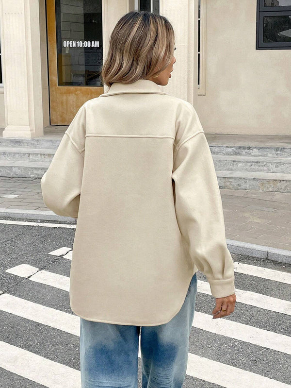 City Stroll Button-Up Shacket