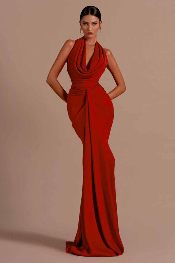 Valencia Drape Gown Maxi