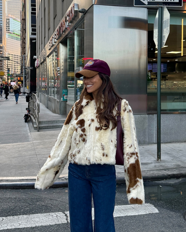 Dakota Faux Fur Zip Jacket