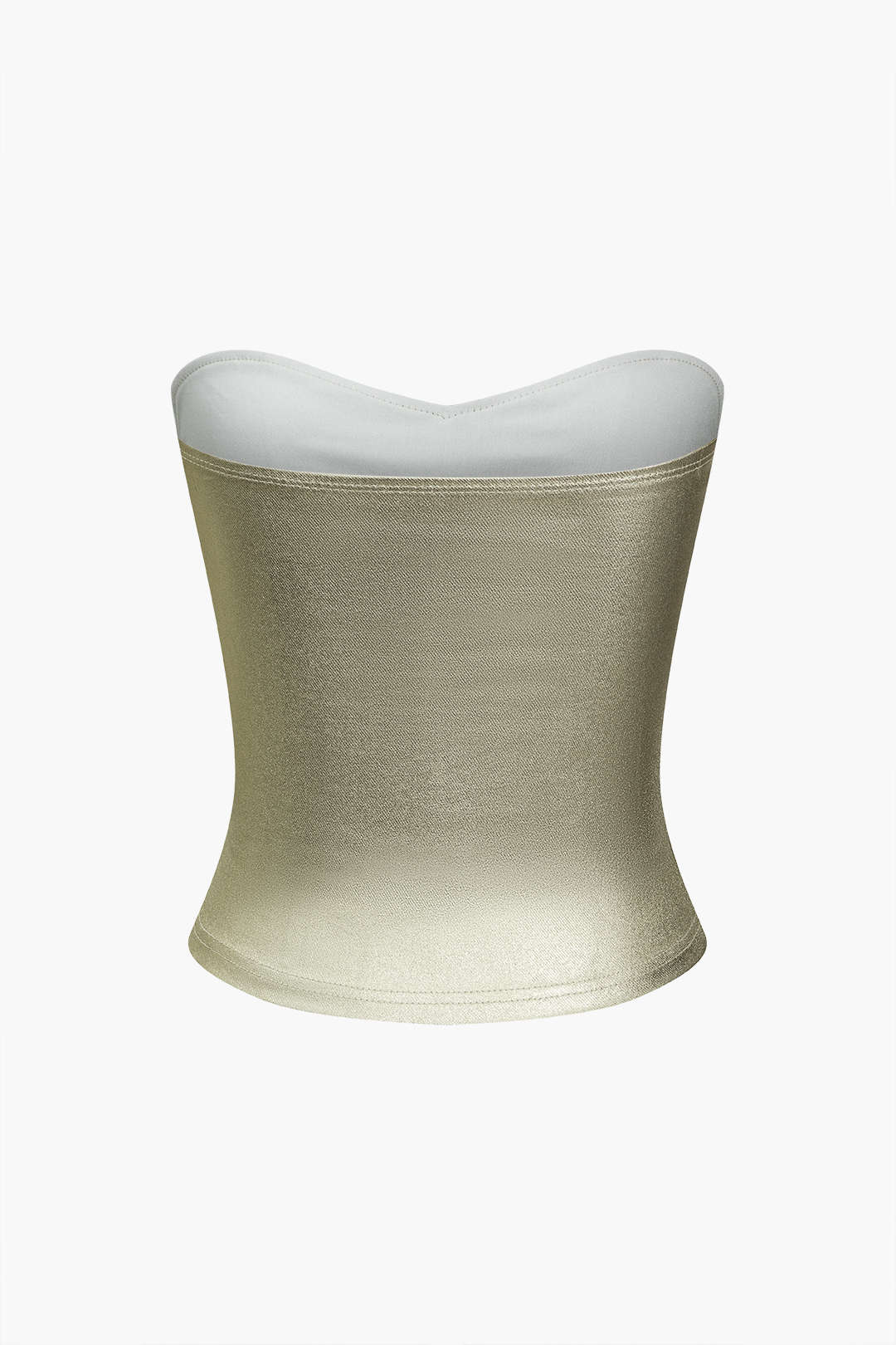 Lustre Metallic Tube Top