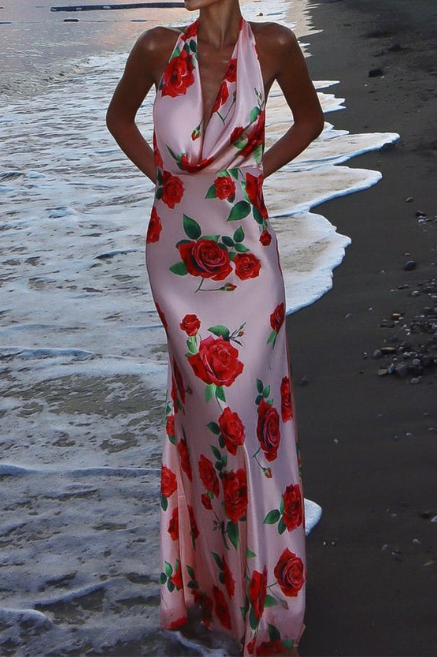 Riviera Rose Maxi Dress