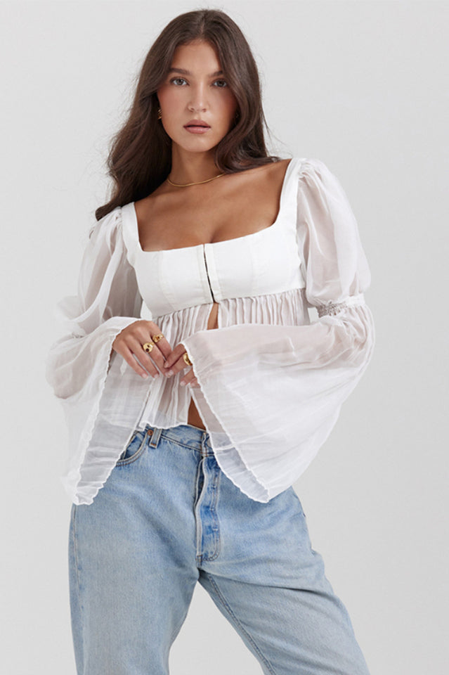 Celeste Sheer Blouse