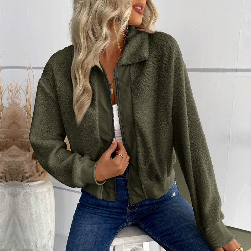 Frosted Fluff Zip Jacket