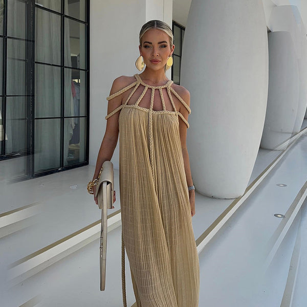 Solena Rope Detail Maxi Dress