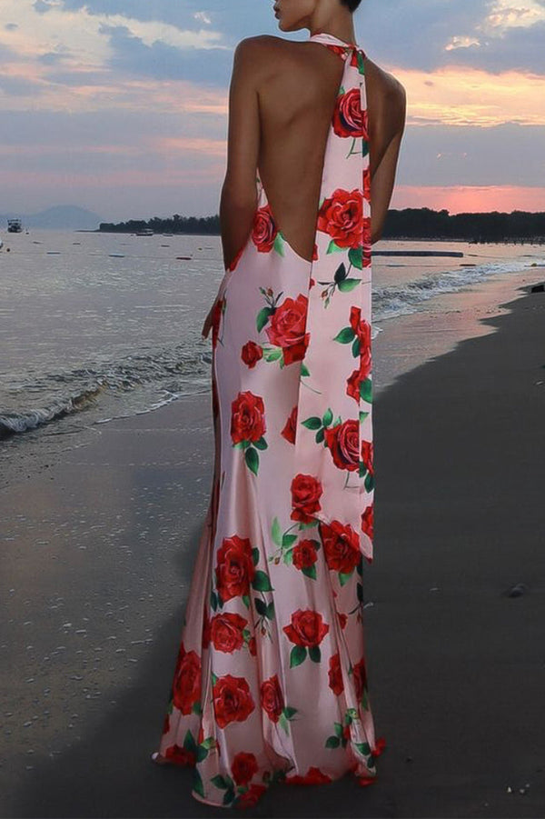 Riviera Rose Maxi Dress