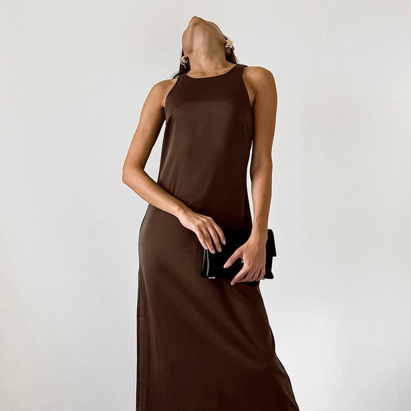 Sienna Rhythm Minimalist Maxi Dress