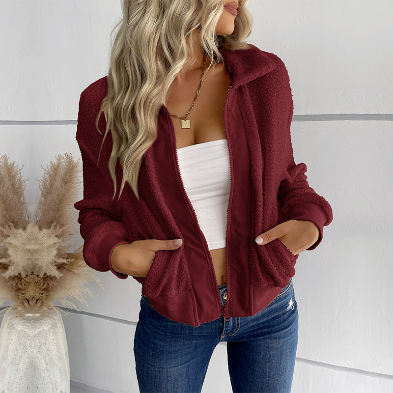 Frosted Fluff Zip Jacket
