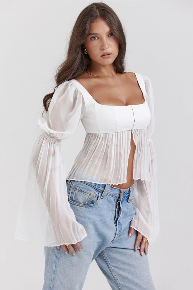 Celeste Sheer Blouse