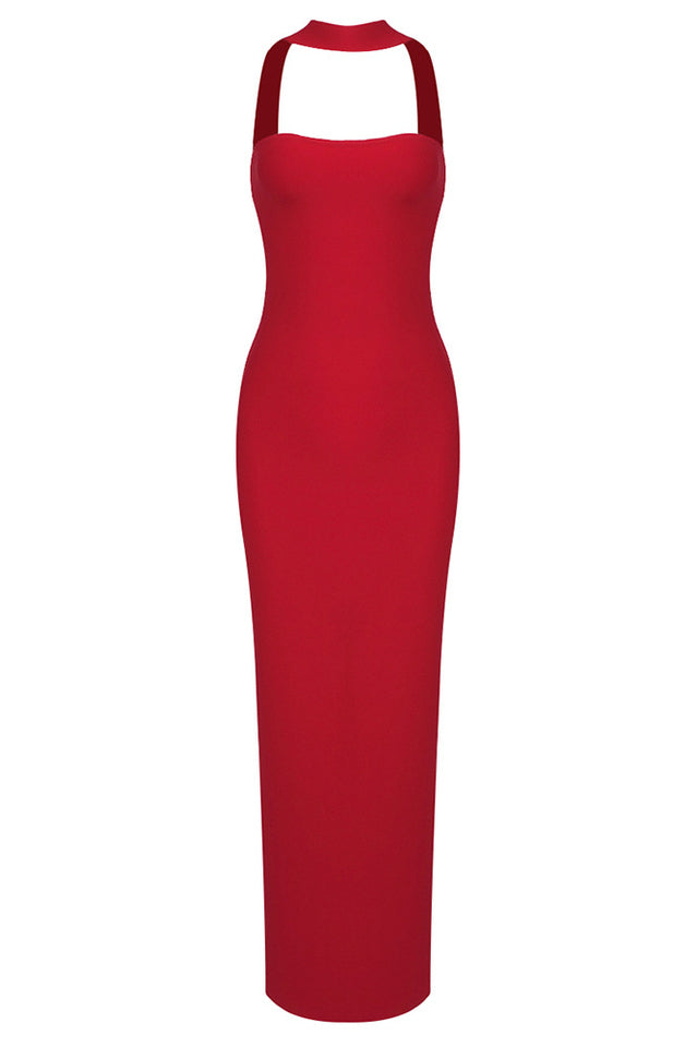 Monaco Scarlet Maxi Dress
