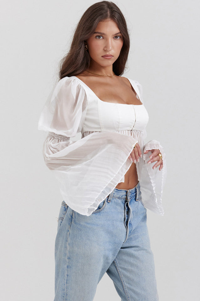 Celeste Sheer Blouse