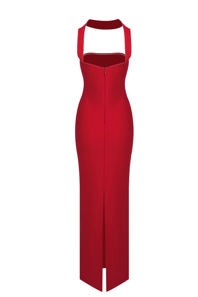Monaco Scarlet Maxi Dress