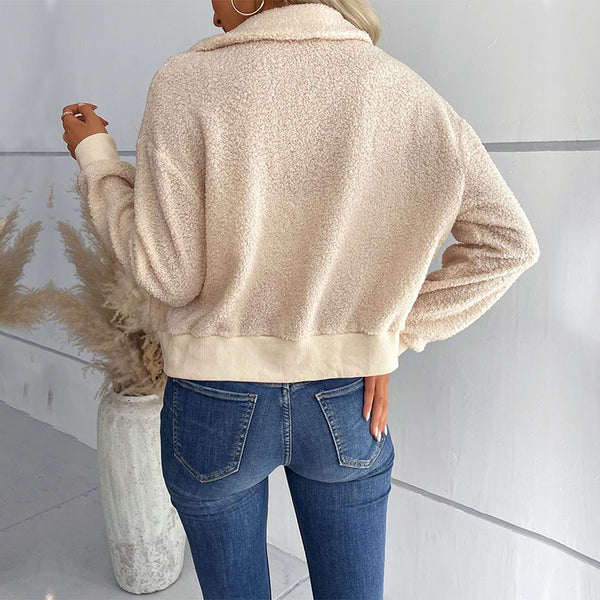 Frosted Fluff Zip Jacket