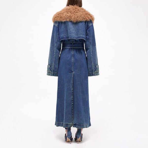 Sierra Ridge Longline Denim Coat