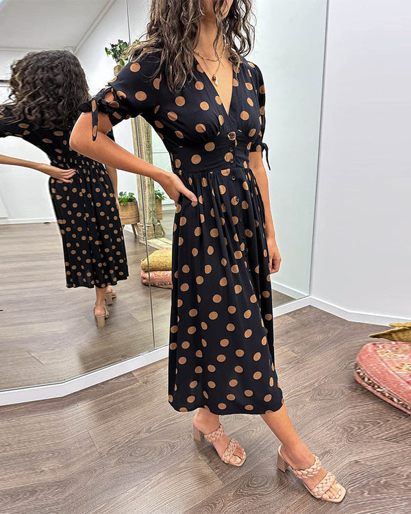 Dot About It Midi Dress