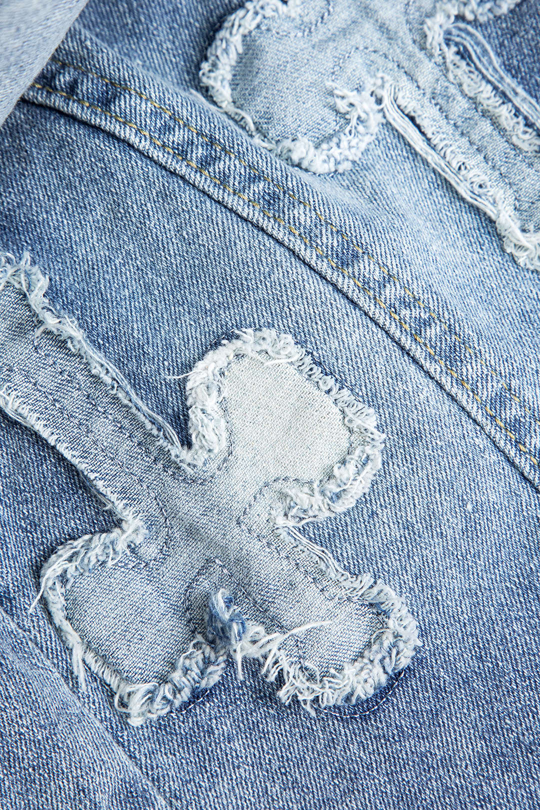 Crosstown Denim Jacket And Skirt Set