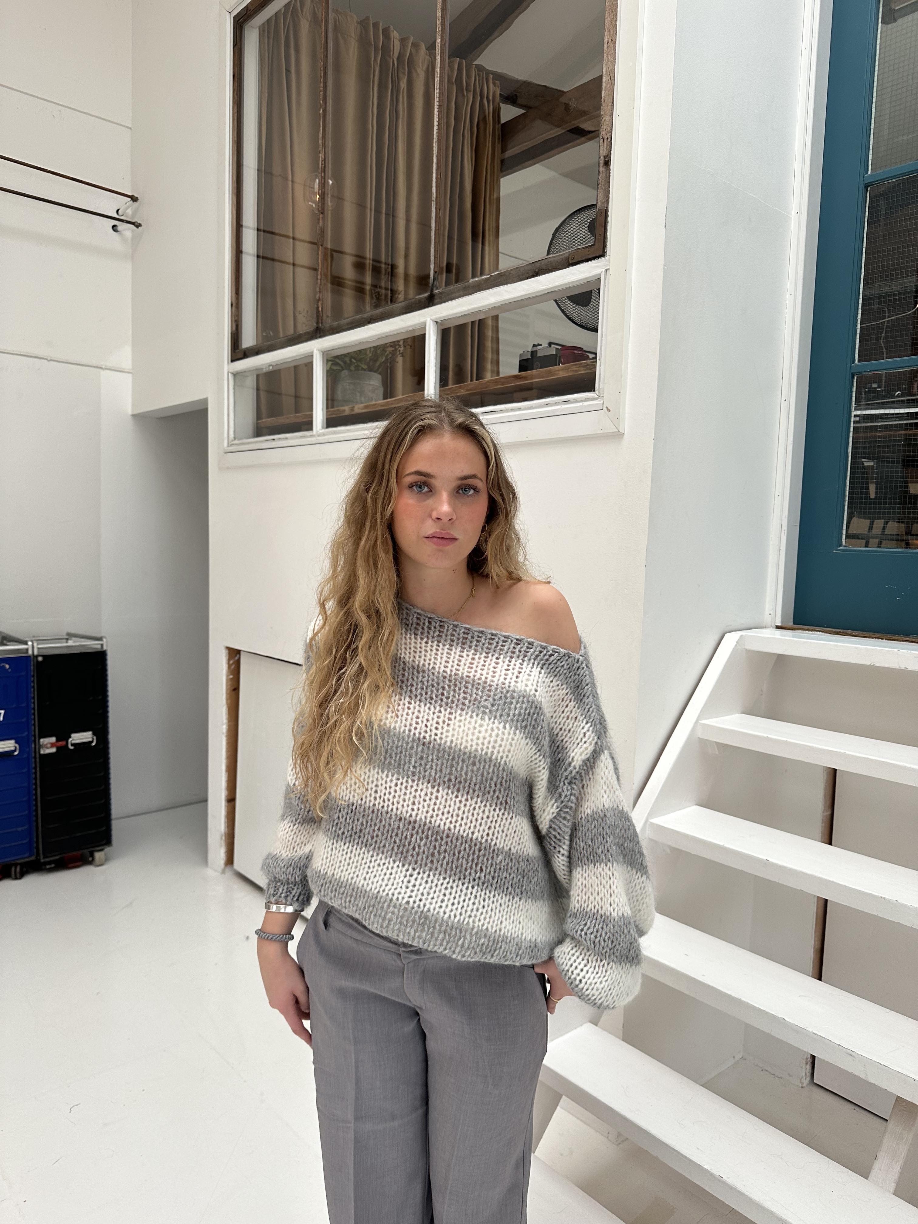 Harbour Breeze Striped Knit Jumper