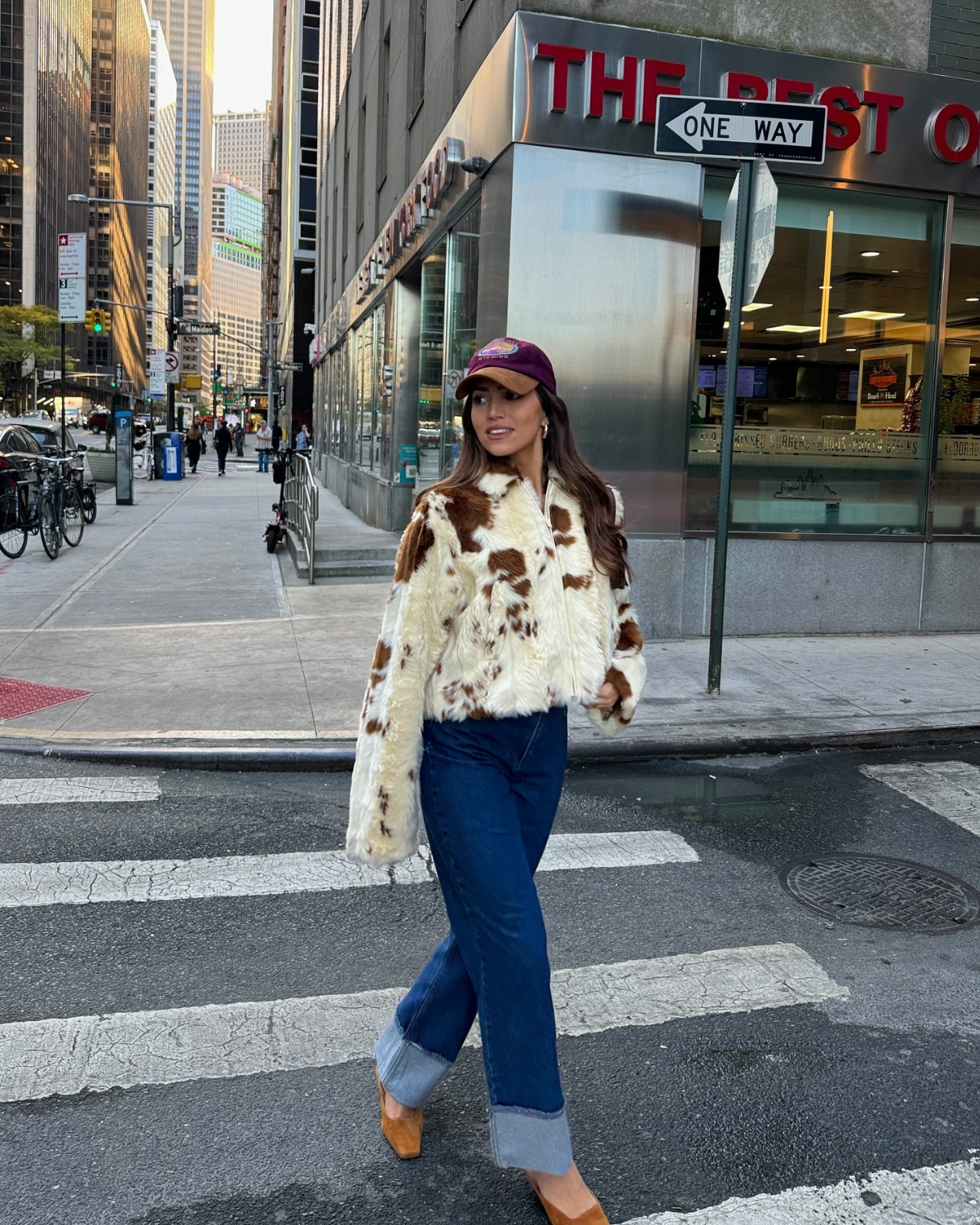Dakota Faux Fur Zip Jacket