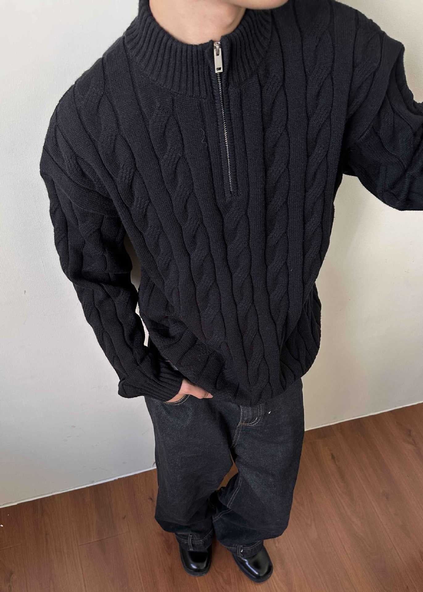 Ellroy Cable Zip Sweater