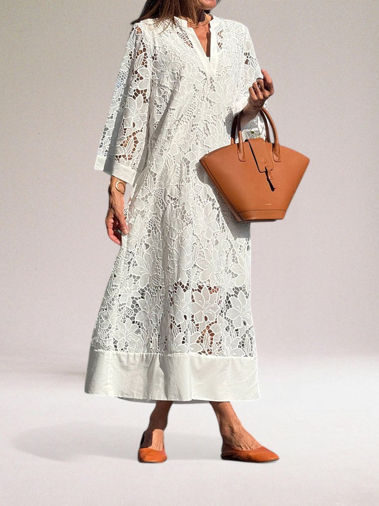 Isola Lace Maxi Dress